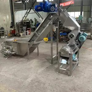 Máquina industrial de processamento de suco, canoa de abacate, açúcar, paixão, processador de suco, frutas