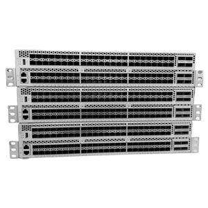 สวิตช์ SAN รุ่น Brocade BR-G630-96-32G-R G630 96 พอร์ตแอคทีฟ พร้อม 96x 32Gb SWL SFP+/ 2xPS AC/ PWR-Ports Airflow/ ชุดรางติดตั้ง BR-G630-96 - Product Image 1