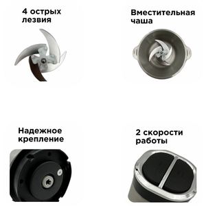 Procesador de Alimentos de 2L ODM, Picadora de Cocina Multifuncional con Motor de Cobre para Picar y Rebanar Carne - Product Image 5