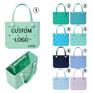 Bolsa de Playa de Goma Personalizada al por Mayor, con Estampado L, Resistente al Agua, de <span class=keywords><strong>EVA</strong></span> y Silicona, Bolsa de Playa Grande de Moda, Bolsa de Goma al por Mayor - Product Image 3