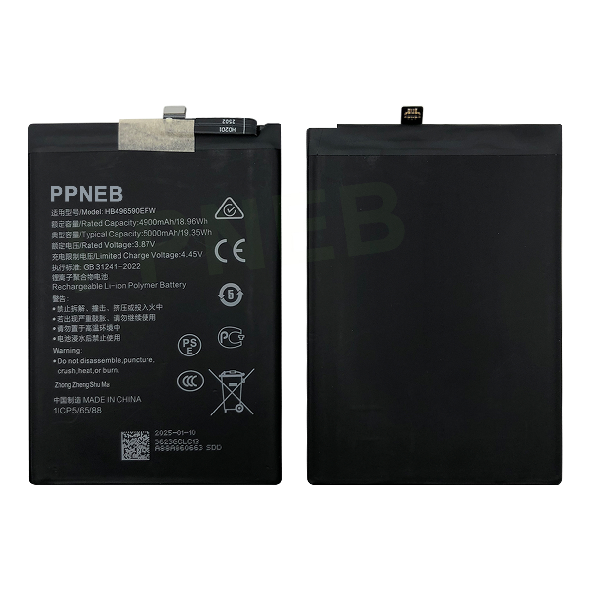 Para batería Huawei Honor X6