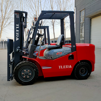 Chariot élévateur diesel tout-terrain 4x4 neuf avec certification européenne, haute efficacité pour utilisation agricole