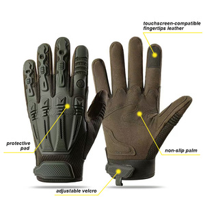 Professional Outdoor Tactical Survival <strong>Gloves</strong> Ultimate <strong>Grip</strong> Wear-Resistant Anti-Slip Touch Screen Mechanic <strong>Glove</strong> for Safety Work - Product Image 4