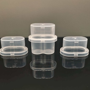 กล่องเก็บขวดพลาสติกแบบพกพาสำหรับเปปไทด์ผงแห้ง ขนาด <span class=keywords><strong>10</strong></span> มล. บรรจุได้ 2 ขวด ขายส่ง - Product Image 6