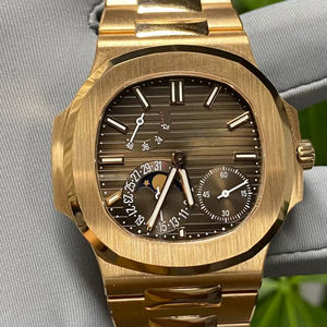 Montre mécanique automatique multifonctionnelle personnalisée de qualité supérieure avec mouvement entièrement automatique et verre saphir - Product Image 1