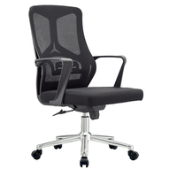 8Simple Home Chaise de bureau à dossier haut Confortable Maille réglable Design ergonomique moderne Roue rotative roulante Prix bas
