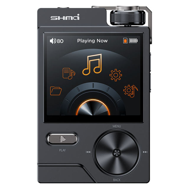 Premium Zinc Alloy HiFi Lossless MP3 Player with DSD Support EQ Equalizer and 128GB Large Storage for Audiophiles