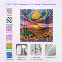Peinture Diamant 5D Couple Romantique Coucher de Soleil Plage, Kits d'Art Diamant DIY Complet, Décoration Murale Fleur Rose pour Salon
