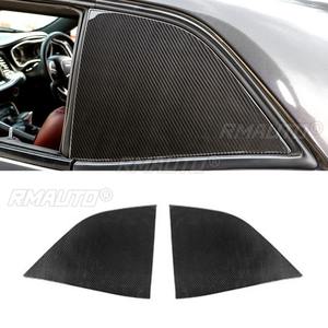 Embellecedor de ventana trasera triangular tipo aleta de tiburón para Dodge Challenger 2010, cubierta embellecedora para ventana de ventilación lateral trasera, accesorios para coche - Product Image 3