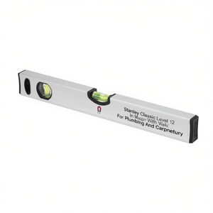 Nivel clásico Stanley de 12 pulgadas magnético con viales para fontanería y carpintería - Product Image 2