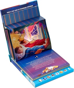 Libro emergente grabable La noche antes de Navidad con luces Regalo de sonido para niños y <span class=keywords><strong>nietos</strong></span> - Product Image 4