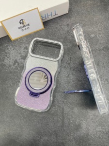 Étui avec support miroir, mignon, avec miroir de maquillage intégré, cadre de protection, vente en gros - Product Image 2