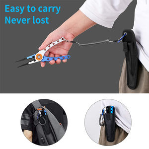 WFG-1816 Pinces <span class=keywords><strong>De</strong></span> Pêche En Aluminium Grip Crochet Remover Tresse Ligne Coupe Fendue Anneau Poissons poids Outil <span class=keywords><strong>De</strong></span> Pêche Engins <span class=keywords><strong>De</strong></span> Pêche - Product Image 4