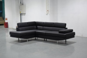 Di lusso moderno in pelle sintetica modulare appartamento soggiorno divano ad angolo divano Set con servizi personalizzati - Product Image 4