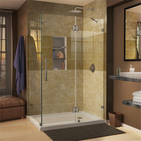 Cabine de douche de salle de bain préfabriquée personnalisée de haute qualité, unité de salle de bain personnalisée, lavabo de douche, toilette, douche tendance