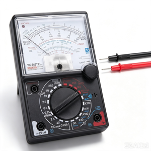 <strong>Habo</strong> Analog Pointer Multimeter KS360 Meter Factory Wholesale ABS Material Electrical Instrument Ammeter DC 0.1V-1000V 200k - Product Image 1