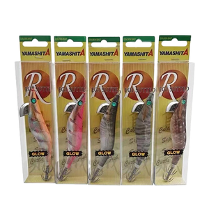 Vật liệu ABS câu cá phát sáng jigging lures Tôm Mồi mực móc dòng hồ sông biển cá nước mặn bạch tuộc - Product Image 1