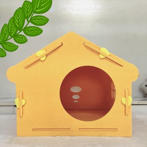 Respirant en gros personnalisé quatre saisons universel insonorisant conseil chatterie polyester <span class=keywords><strong>isolation</strong></span> <span class=keywords><strong>phonique</strong></span> chaud feutre nid pour animaux de compagnie - Product Image 3