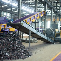 Mesin Penghancur Spiral Plastik Lunak Hemat Energi Otomatis, Mesin Penghancur Spiral Efisien Hemat Tenaga untuk Daur Ulang Film PVC PP