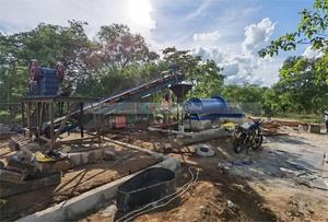 Mali 3tph Quartz Rock quy mô nhỏ đá vàng Nhà Máy chế biến nhà máy chế biến đá vàng - Product Image 6