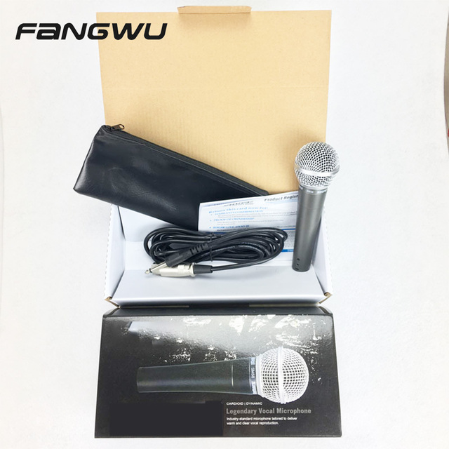 High Quality Wired 58 Dynamic Vocal Microphone