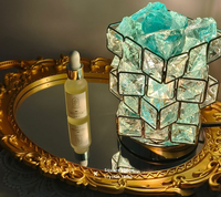 Lampe au sel rose de l'Himalaya Vente en gros d'ions négatifs naturels libérant une lampe de table au sel rose de l'Himalaya