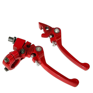 Leviers de frein et d'embrayage pliables de 22 mm, compatibles avec les motos de cross Pit Dirt Bike Stomp Demon X WPB <span class=keywords><strong>Orion</strong></span> M2R CRF KLX BBR ATV <span class=keywords><strong>Motocross</strong></span>, pièces pour guidon de 7/8 pouces - Product Image 3