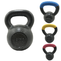 Kettlebell en fonte intégrée, peinture électrostatique, directement de l'usine Dinuo, pour la musculation et l'entraînement de force de compétition