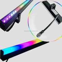 Éclairage LED RGB DMX512 pour DJ, 24V DC, 0,5 mètre, IP65, pour scène, boîte de nuit, décoration extérieure