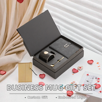 Hochwertiges Business-Tassen-Notizbuch-Geschenkset mit Geprägtem Logo, Siebdruck, Gravierte Keramik, Werbegeschenkbox, Unternehmens-Großhandel