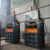 Presse à balles verticale hydraulique pour le compactage des canettes en aluminium et des déchets d'aluminium, destinée à l'industrie du recyclage des métaux
