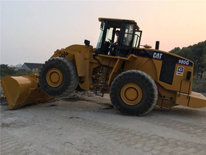 Durable Used CAT 980G 8 Ton <b>Load</b> Capacity 220KW Power Wheel Loader for Transporting Stones Used Caterpillar Backhoe Loaders - Product Image 5