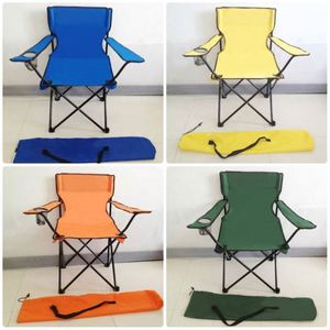 China Manufacturer Custom Logo Oxford Material Steel Frame Camping Chair with Carry Bag <b>Folding</b> Chair for Hiking - Product Image 3