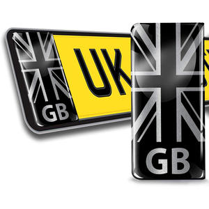 <span class=keywords><strong>Adesivi</strong></span> 3D in Gel Personalizzati per <span class=keywords><strong>Targhe</strong></span> di Veicoli Britannici, Adatti per Numeri di Targa <span class=keywords><strong>Auto</strong></span> UK - Product Image 4