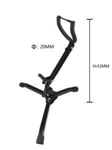 Instrument de musique Saxophone alto Stand Pliable Portable Sax Tenor Accessoire Instrument de musique - Product Image 3