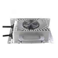 Chargeur de batterie marin intelligent LNLEE 24V 40A pour 25.6V 250Ah, étanche IP67, charge rapide, concentrateur d'alimentation professionnel