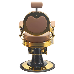 Ghế làm tóc chuyên nghiệp có thể điều chỉnh, ghế cắt tóc da cổ điển - Product Image 5