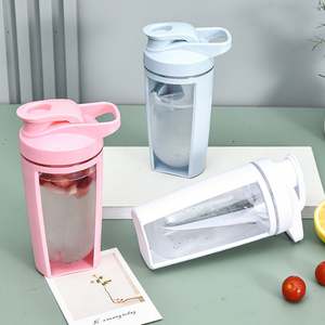 Fitness <b>Protein</b> Shaker Bottle Double Layer Plastic Portable AX Brand Gym Sports <b>Gift</b> Men Women Custom - Product Image 3