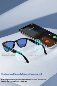 Gafas Inteligentes con Lentes Magnéticas Desmontables, Traducción por IA, Protección UV Polarizada y Anti-luz Azul, <span class=keywords><strong>Llamadas</strong></span> BT y Música - Product Image 6