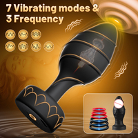 Jouets anaux TMM pour hommes, plug anal vibrant et jouet sexy vibrant, contrôle à distance par application, jouets de massage sexuel anal en silicone pour adultes