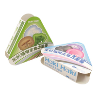 Emballages alimentaires en carton en forme de triangle de couleur personnalisée, vente en gros, matériaux recyclés écologiques, pour friandises pour animaux de compagnie, collations, cadeaux
