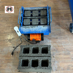 Pequeña maquinaria móvil de fabricación de ladrillos de cemento y hormigón, máquina de ladrillos huecos de bajo precio del fabricante - Product Image 4