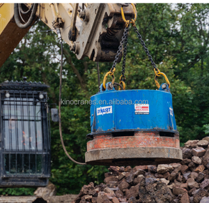 Imán hidráulico de elevación, elevador instalado en una excavadora - Product Image 3