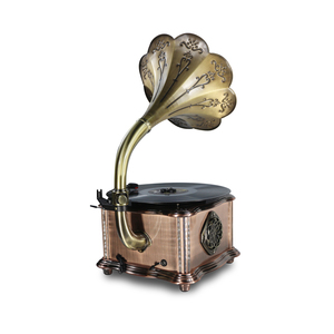 Retro <span class=keywords><strong>Bluetooth</strong></span> Vinyl Máy nghe nhạc ghi âm cho LP hồ sơ với cổ điển gramophone - Product Image 3