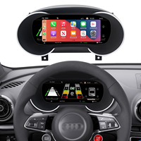 Pantalla de Tablero de Instrumentos A3 Actualizada, Velocímetro Digital Inalámbrico con Apple CarPlay para Audi A3 2013-2020