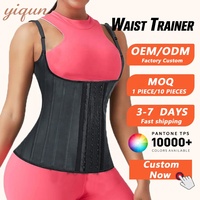 En gros, Corset amincissant en latex à 25 baleines en acier, gilet de compression pour la perte de poids et le remodelage corporel pour femmes