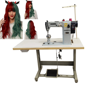 Wig Factory Hair Manufacturing Process Industrial Post-Bed <b>Sewing</b> <b>Machine</b> Single Manual Motor-Driven Human Braiding - Product Image 1