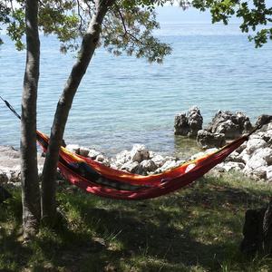 Bán buôn chất lượng tốt biểu tượng tùy chỉnh OEM xách tay siêu nhẹ cắm trại dù đu võng ngủ lều cắm trại đa năng - Product Image 6