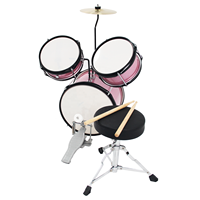 Kit de musique à percussion en bois rose de haute qualité ensemble de batterie nouveau produit d'explosion pour les enfants de 3 à 6 ans pour le style jazz
