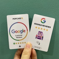 Instagram Facebook Google NFC Reviews Card Código QR programable Nfc Tarjeta de revisión digital sin contacto